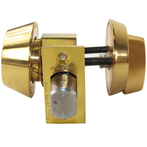high security deadbolt Orange